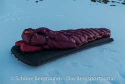 Valandre Bloody Mary Daunenschlafsack - Biwakvorbereitungen
