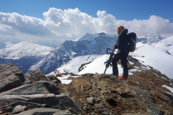 Alpengasthof Hohe Burg - Pause bei Skitour