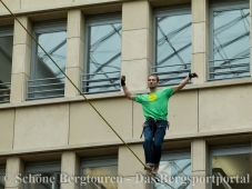 Jordan auf der Highline