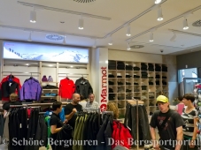Der Marmot Shop in Shop