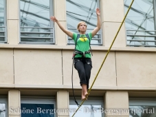 Faith Dickey beim Highlinen #5