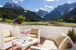 Hotel Drei Zinnen - Terrasse