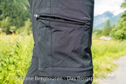 Maier Sports Tajo Zip-Off Wanderhose - Oberschenkeltasche