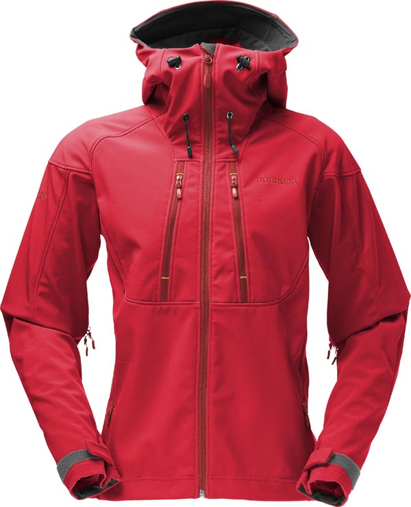 Norroena Trollveggen Flex 3 Jacket Women - Pop Red