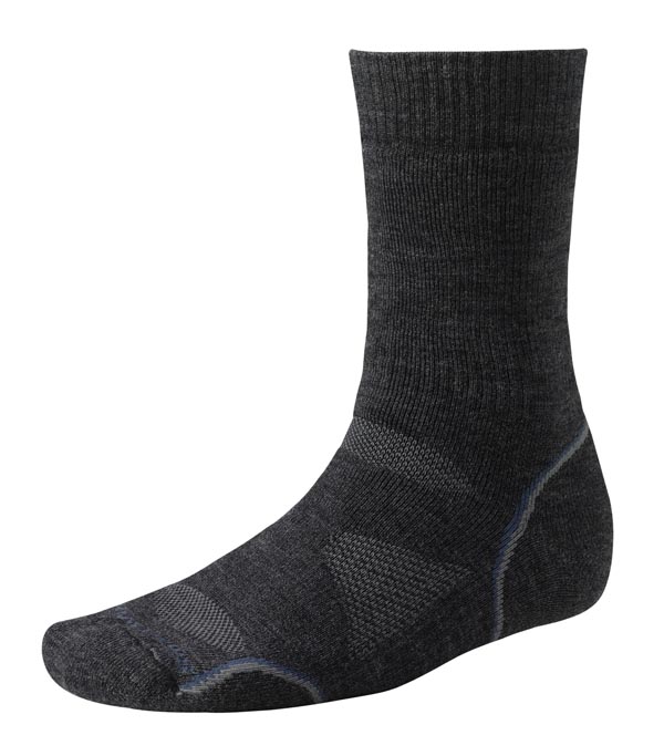 Smartwool PhD Outdoor Medium Crew - Charcoal Steel