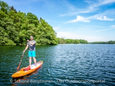 SUP Tour - Flacher See