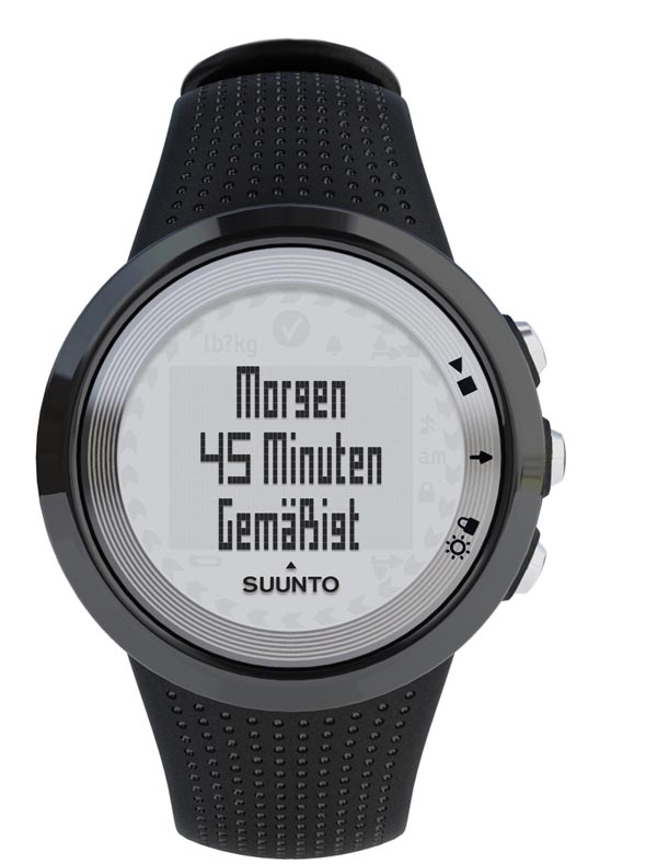 Suunto M4 - schwarz-silber