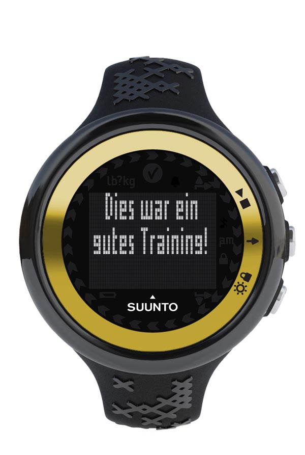 Suunto M5 - schwarz-gold
