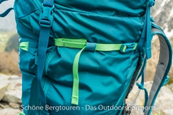 Thule Versant 70L Trekkingrucksack - seitliche Kompressionsriemen