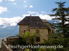 Wohntrakt des Schlosses Juval