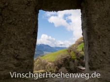 Blick aus dem Schloss Juval