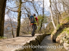 Am Waalweg entlang