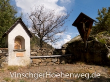 Statuen am Vinschger Hoehenweg