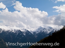 Weissbezuckerte Berge