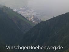 Blick auf Schloss Annenberg