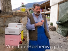 Karl Luggin mit Weirouge Apfelsaft