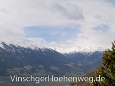 Blick ueber das Vinschgauer Tal