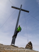 Gipfelkreuz der Spitzige Lun
