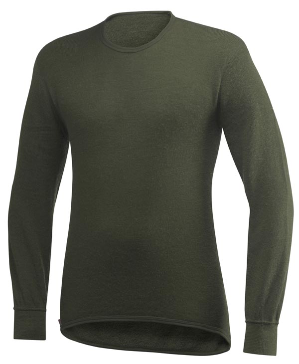 Woolpower - Rundhalshemd 200 - Green