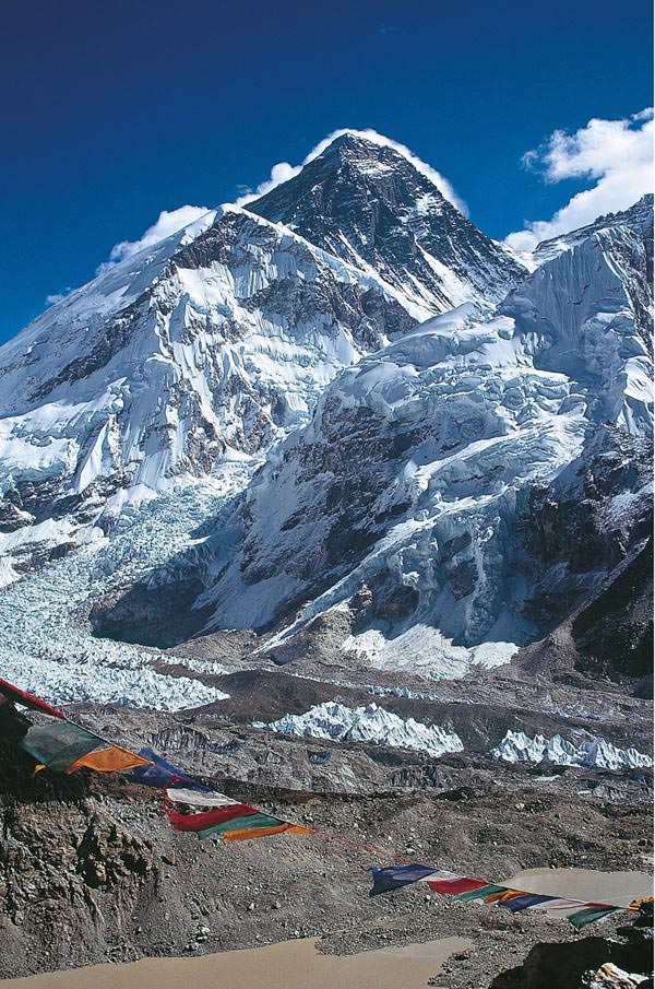Peter Habeler - Mount Everest mit Khumbugletscher