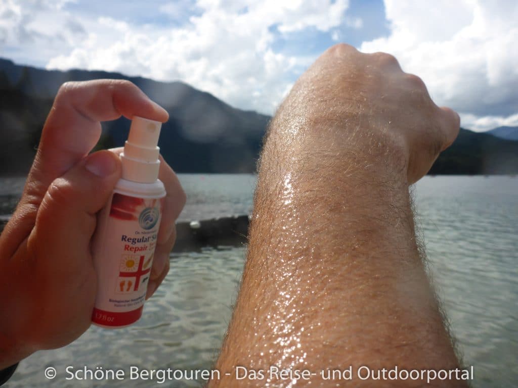 Regulat Skin Repair Spray - Dosieren