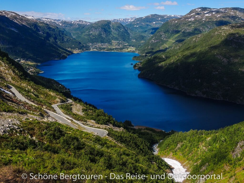 Fjord Norwegen - Roldalsvatnet
