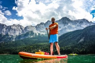 Stand Up Paddling - Eibsee