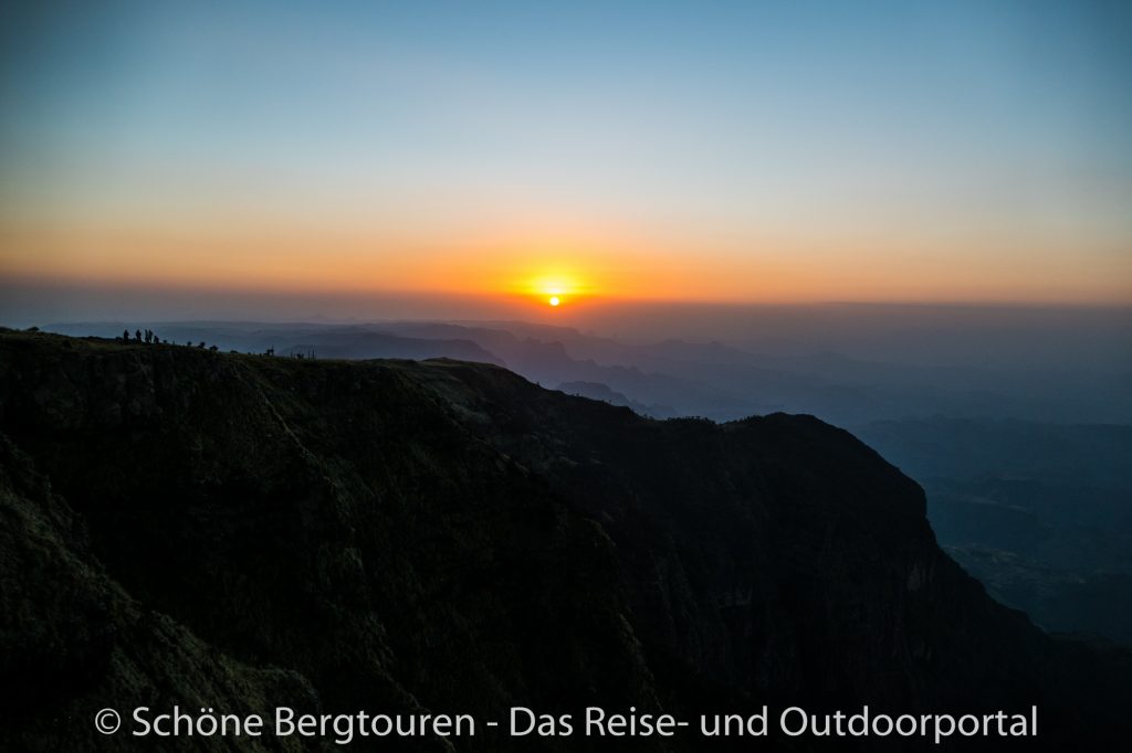 Aethiopien - Sonnenuntergang in den Simien Mountains