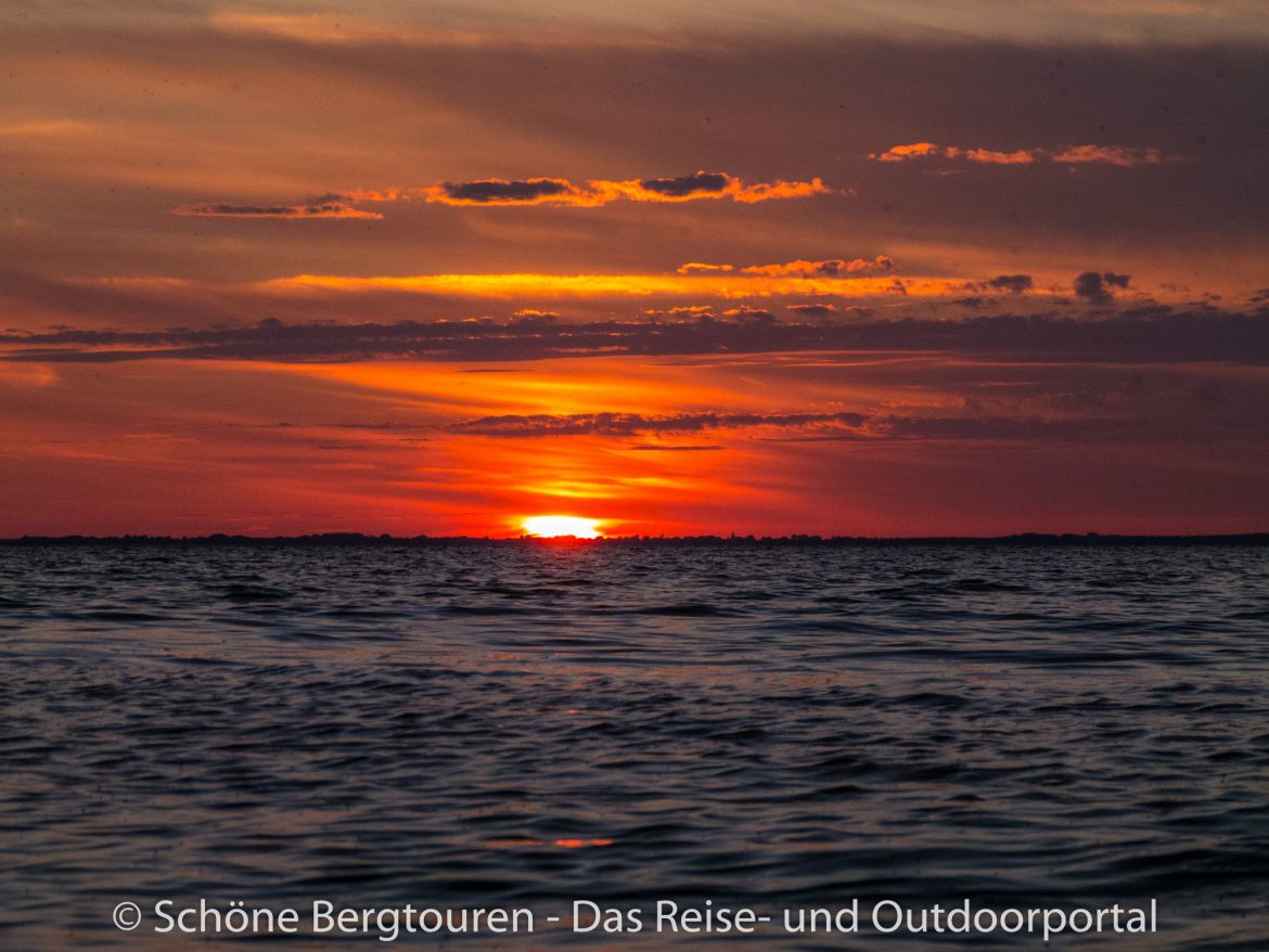Mecklenburg-Vorpommern - Sonnenuntergang Mueritz