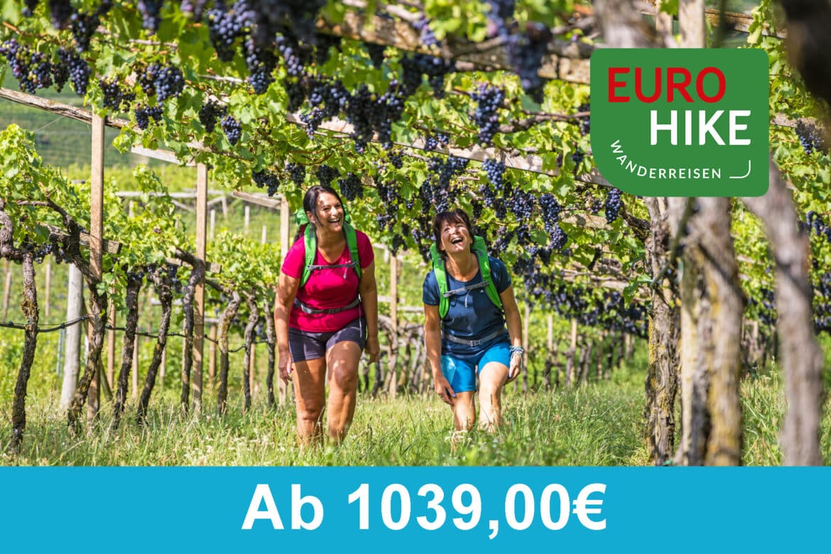 Eurohike Wanderreisen - Garmisch - Meran